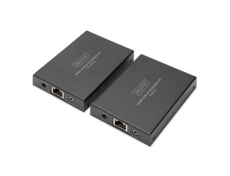 Przedłużacz/Extender KVM HDMI+USB 150m po kat.5e UTP/IP 1080p FHD 60Hz audio (zestaw) DS-55507