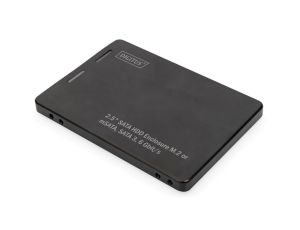 Adapter na dysk SATA HDD 2,5 M.2/mSATA 3,6 Gbit/s, zapis do 520 MB/s aluminiowa DA-71118