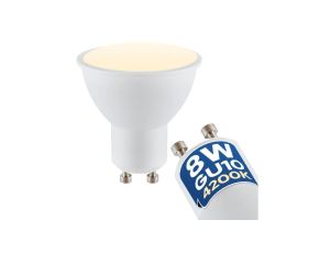 Żarówka LED GU10 230V 8W 4200K 640lm 38st