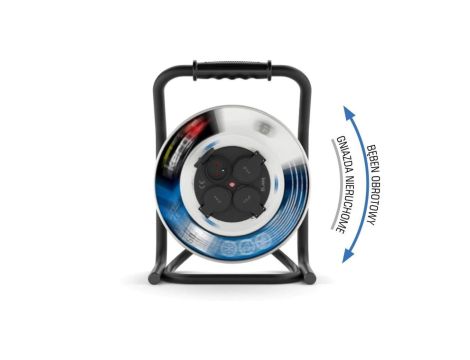 Przedł.BĘBNOWY KERG 3G2.5 20M NIEBIESKI H07BQF STANDARD TMPU stałę gniazda