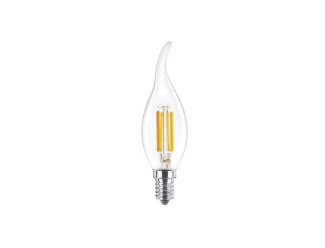 Żarówka LED E14 świeczka płomyk 6W 800lm 2700K COG