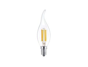 Żarówka LED E14 świeczka płomyk 6W 800lm 4000K COG