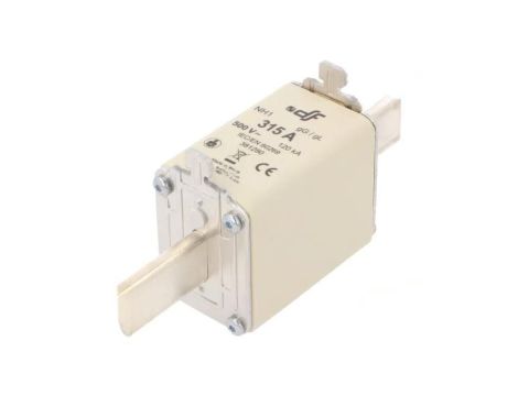 Bezpiecznik: topikowy 315A 500VAC 80VDC gG ceramiczny NH1 381280