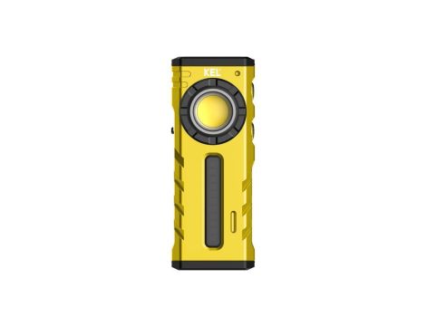 Latarka ręczna inspekcyjna KEL, 1800 lm, 2000 mAh, USB-C, 4-20h, IPX6, IK07