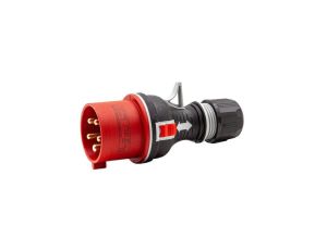 Wtyczka przenośna prosta WPP 16/5 PREMIUM BLACK 922090
