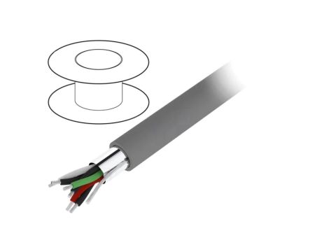 Przewód na rolce 30,5m Alpha Essential LSZH 3x2x24AWG folia Al LSZH 5473L SL005