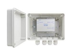 EXTENDER POE W OBUDOWIE HERMETYCZNEJ DO 2 KAMER IP Pulsar EXT-POE2H