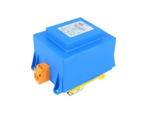Transformator zalewany 100VA, 230VAC, 12V, 8,33A na szynę DIN TSZS 100/002M