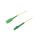 Patch cord światłowodowy LC/APC,SC/APC 0,5m żółty Wej: LC/APC G-SCA-LCA-S-000.5-SX-D-18-Y