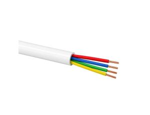 Przewód telekomunikacyjny alarmowy, domofonowy YTDY 4x0,5 LSOH B2ca 100m biały Q-LANTEC /100m/