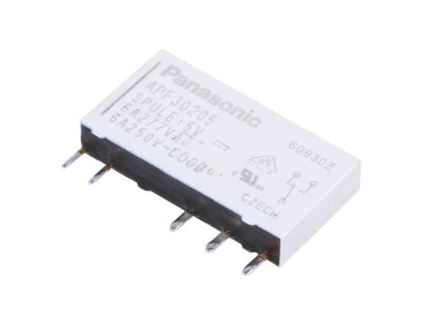 Przekaźnik elektromagnetyczny miniaturowy SPDT, max. 250V AC APF30205