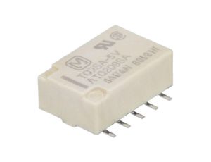 Przekaźnik elektromagnetyczny subminiaturowy, sygnałowy DPDT, max. 110V DC, max. 125V AC TQ2SA-5V