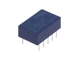Przekaźnik elektromagnetyczny bistabilny, subminiaturowy, sygnałowy DPDT, max. 110V DC, max. 125V AC TQ2-L-5V