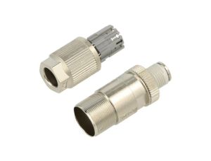 Złącze M12 wtyk PIN: 8 męskie 60V proste IDC na przewód 500mA 1411043