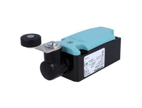 Wyłącznik krańcowy dźwignia, rolka z tworzywa z konfiguracją wyjścia NO + NC max. 10A max. 250V DC, max. 400V AC 3SE5112-0CH01