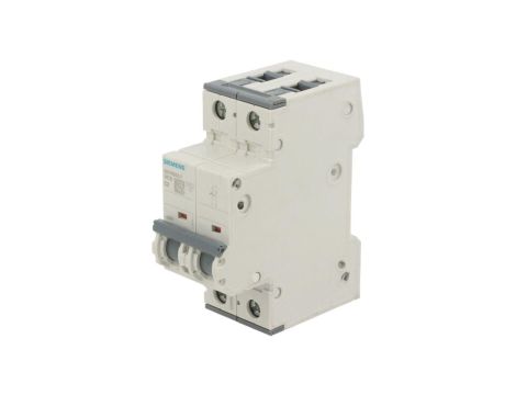 Wyłącznik nadprądowy 1P+N C 2A 6kA 5SY6502-7