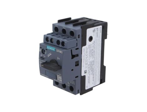 Wyłącznik silnikowy na szynę DIN max.0,18kW wyzwalacz zwarciowy 8,2A zaciski śrubowe 3RV2011-0GA15
