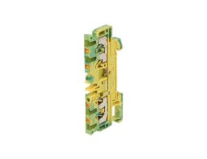 Złączka szynowa, zacisk sprężynowy, żółto-zielony, wemid, 2,5mm2 1521540000