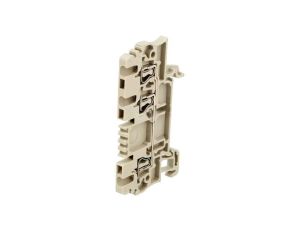 Złączka szynowa, 17,5A, zacisk sprężynowy, beżowy, wemid, 1,5mm2 1775530000