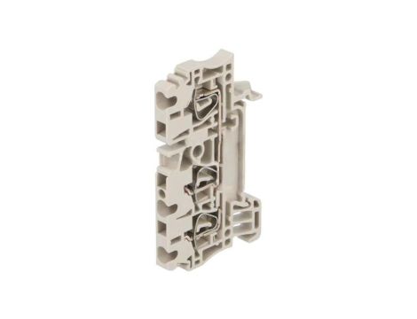 Złączka szynowa, 24A, zacisk sprężynowy, beżowy, wemid, 2,5mm2 1608540000