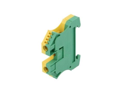 Złączka szynowa, 1kV, zacisk śrubowy, żółto-zielony, wemid, 10mm2 1010300000