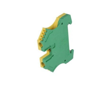Złączka szynowa, 800V, zacisk śrubowy, żółto-zielony, wemid, 6mm2 1010200000
