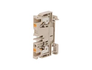 Złączka szynowa, 32A, zacisk sprężynowy, beżowy, wemid, 4mm2, TS35 2051180000