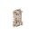 Złączka szynowa, 32A, zacisk sprężynowy, beżowy, wemid, 4mm2, TS35 2051180000