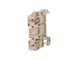 Złączka szynowa, 17,5A, zacisk sprężynowy, beżowy, wemid, 1,5mm2 1775480000