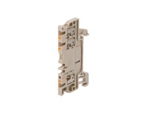 Złączka szynowa, 17,5A, zacisk sprężynowy, beżowy, wemid, 1,5mm2 1552740000