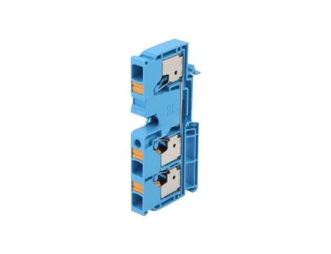 Złączka szynowa, 57A, zacisk sprężynowy, niebieski, wemid, 10mm2 2490510000