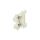 Złączka szynowa, 24A, 800V, zacisk śrubowy, biały, 2,5mm2, tory: 1 1036800000