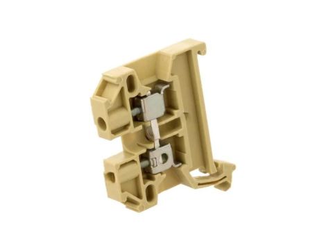 Złączka szynowa, 24A, 600V, zacisk śrubowy, beżowy, L: 44,5mm, TS35 0380460000