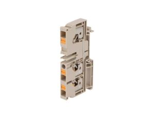 Złączka szynowa, 41A, zacisk sprężynowy, beżowy, wemid, 6mm2, TS35 1991820000