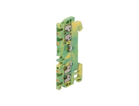 Złączka szynowa, zacisk sprężynowy, żółto-zielony, wemid, 1,5mm2 1552660000