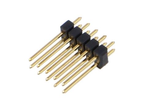 Złącze kołkowe, listwa kołkowa, męskie, proste,Il. pinów: 10, THT, 3A, 250V, 2x5, raster: 2,54 mm 10055363