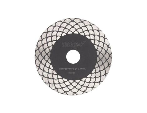 Tarcza diamentowa 125mm łusta