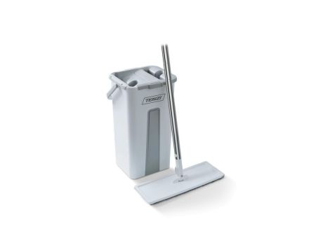 Zestaw mop płaski z wiaderkiem