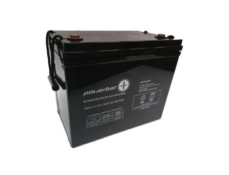 Akumulator VRLA żelowy 12V 75Ah Deep Cycle CBE75-12