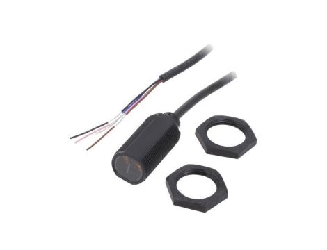 Czujnik: fotoelektryczny prosty Zasięg: 00,1m PNP odbiciowy E3FA-DP14-F2 2M