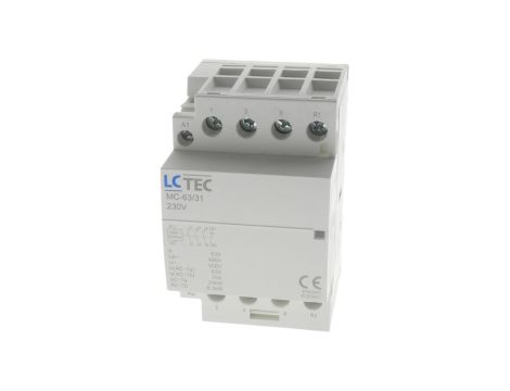 Stycznik modułowy 230V AC 63A 3M 4P 3Z 1R MC-63/31