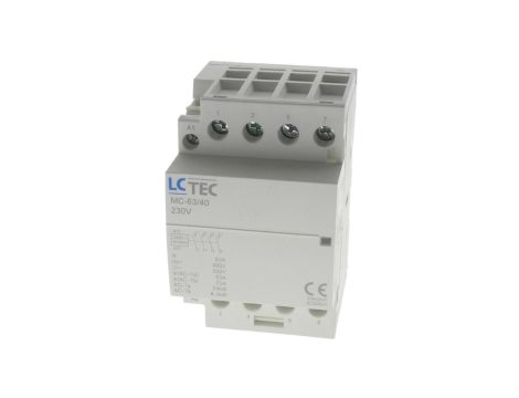 Stycznik modułowy 63A 4NO 230V MC-63/40 496220