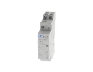 Stycznik modułowy 230V AC 50Hz 20A 1M 2P 2Z MC-20/20