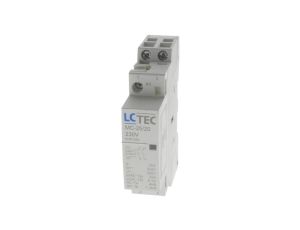 Stycznik modułowy 230V AC 50Hz 25A 1M 2P 2Z MC-25/20