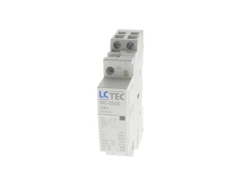 Stycznik modułowy 24V AC 50Hz 25A 1M 2P 2Z MC-25/20