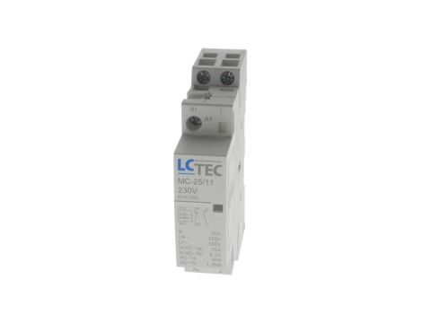 Stycznik modułowy 230V AC 25A 1M 2P 1Z 1R MC-25/11