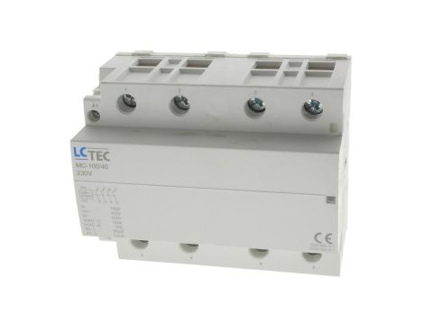 Stycznik modułowy 230V AC 100A 6M 4P 4Z MC-100/40