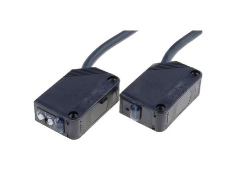 Czujnik fotoelektryczny, PNP, nadajnik-odbiornik, 0,1A, przewody, 0...15m, IP67 E3Z-T81 5M