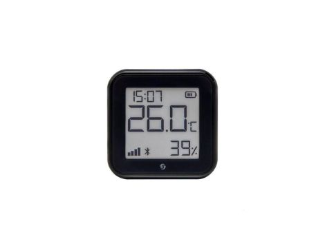 Shelly HiT Gen3 Matte Black - czujnik temperatury i wilgotności WiFi/Bluetooth