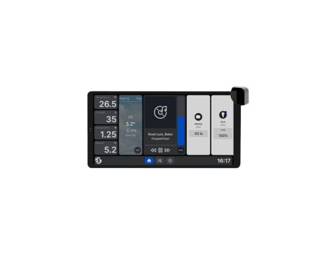 Shelly Wall Display XL Grey - panel sterujący smart home AC/DC/24V DC/8A WiFi/Bluetooth
